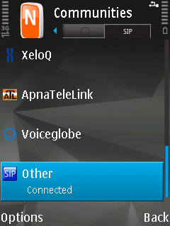 Nimbuzz other SIP configuration